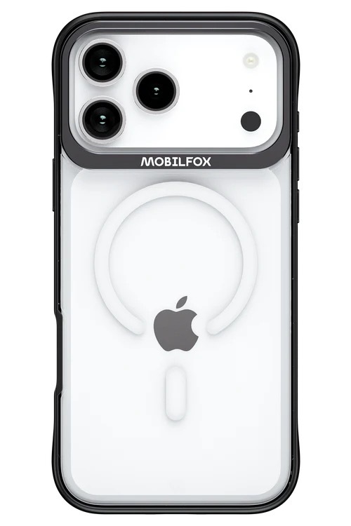 Mobilfox FullShock MGS Black-Clear IP17 Pro Max tok