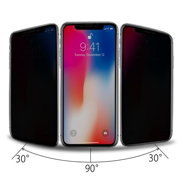 Samsung A37 Privacy 5D üvegfólia