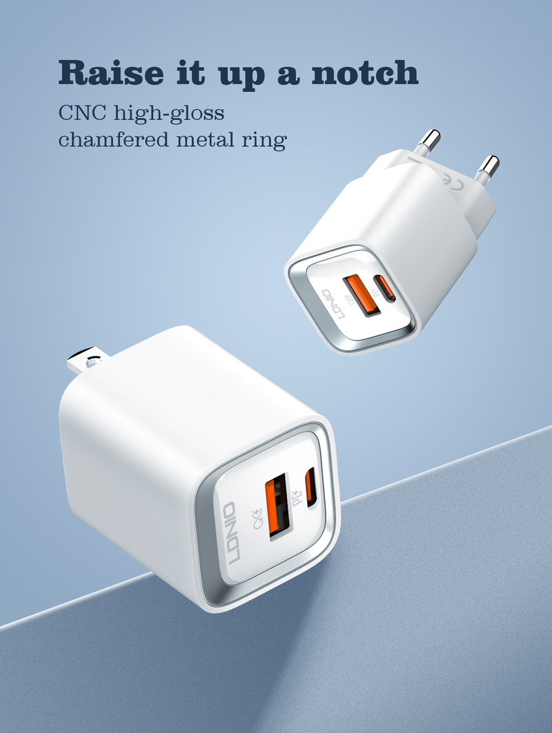 LDNIO A2318C 20W usb A + C hálózati töltő + C kábel