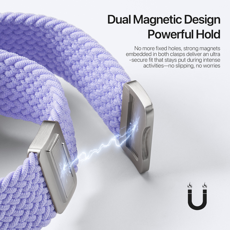 Dux Ultra Series óraszíj, 38/40/41/42mm, lila