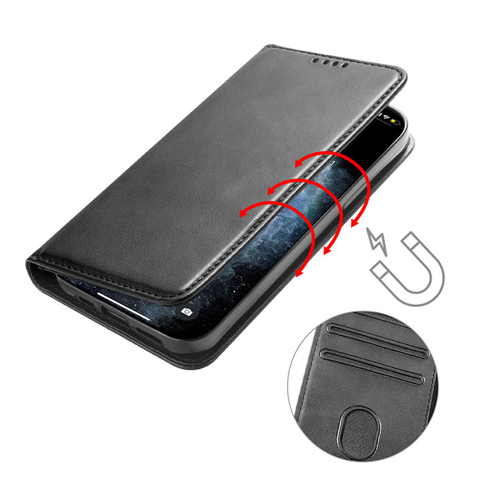 FLIPCOVER  Samsung A57 5G - fekete