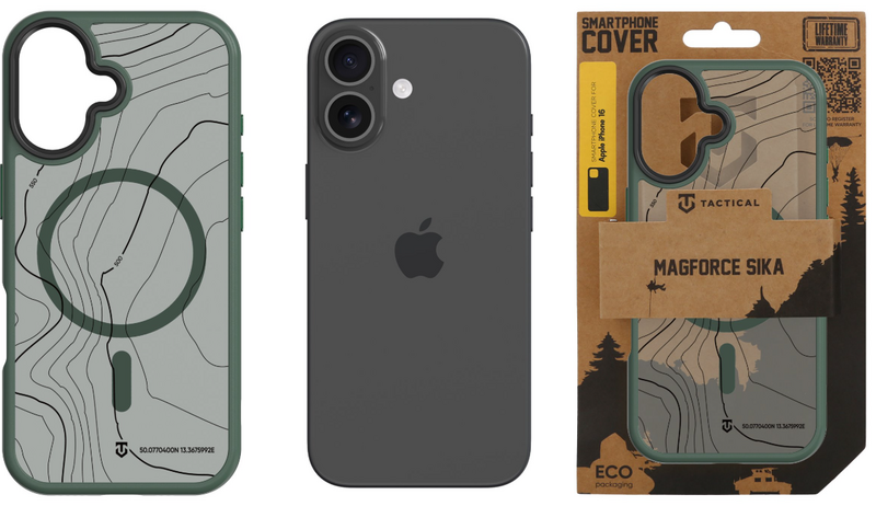 HYPERSTEALTH SIKA iPhone 16e / 17e - forest green