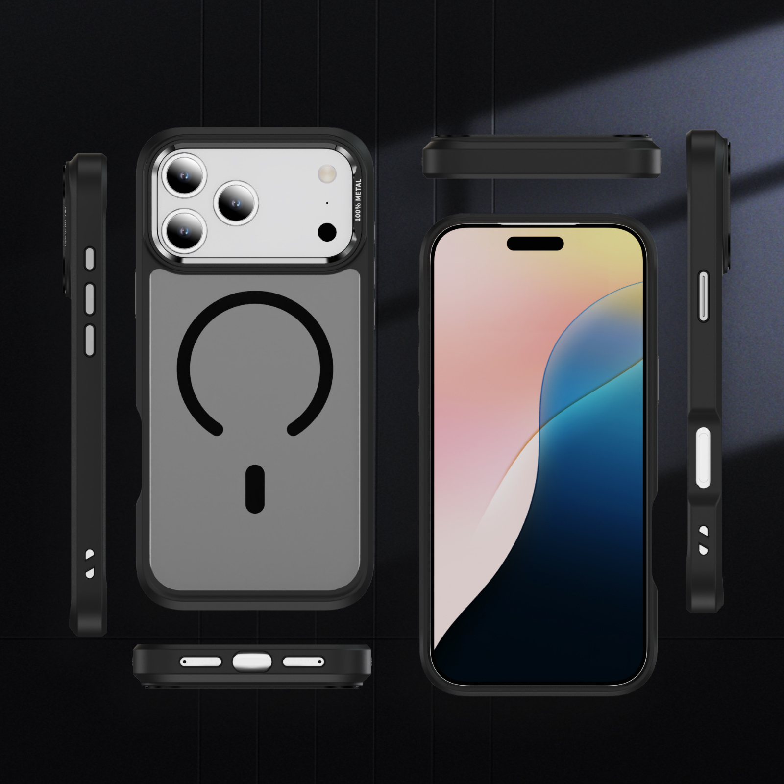 NEW MATTE SILKY PRO iPhone 17 Pro - fekete