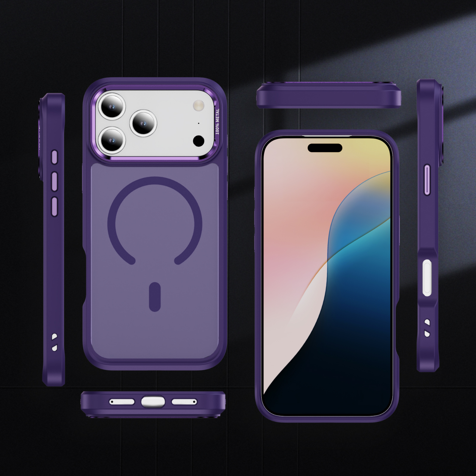 NEW MATTE SILKY PRO iPhone 17 Pro Max - lila