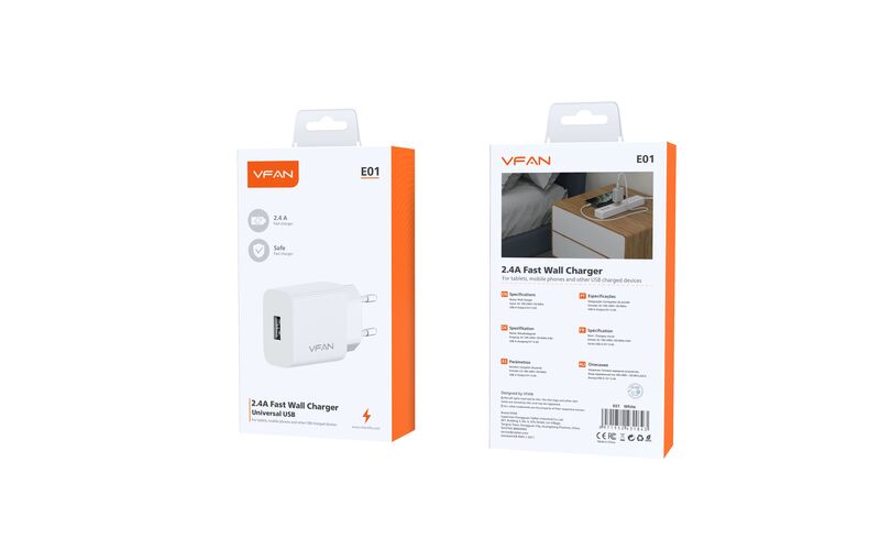 VFAN E01 2.4 A adapter